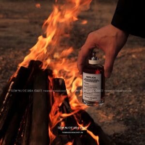 Replica By The Fireplace